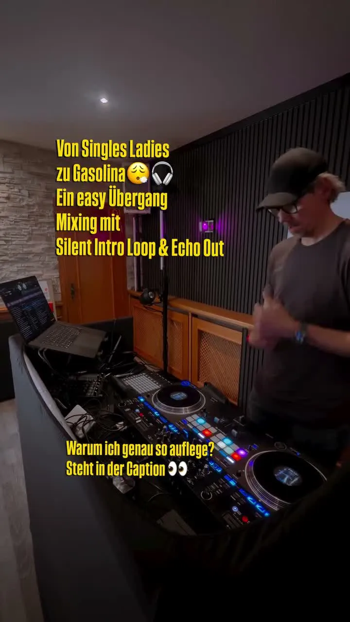 Alex Maus live auf einer Feier, Instagram-Reel